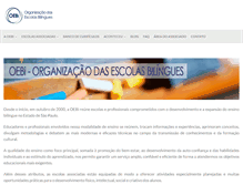 Tablet Screenshot of oebi.com.br